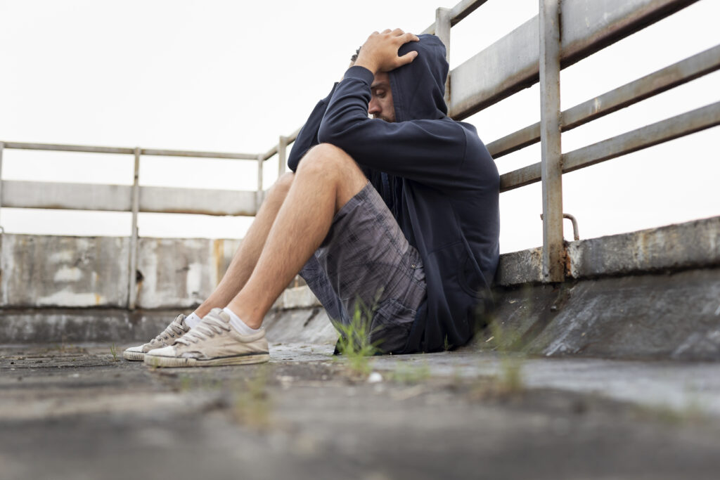 Hombre Depresivo - Hipnosis Clínica para ayudar a la depresion Rosa Torrejón Psicologa San Fernando